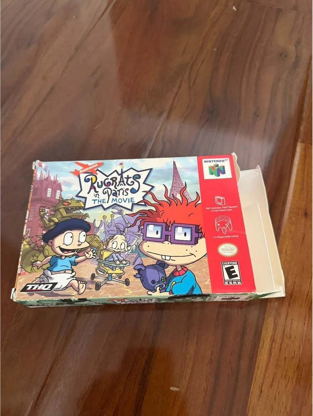 Rugrats in Paris The Movie (Nintendo 64, 2000) N64 Complete CIB Authentic Tested